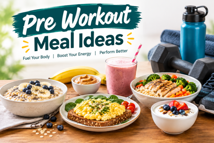 Pre Workout Meal Ideas