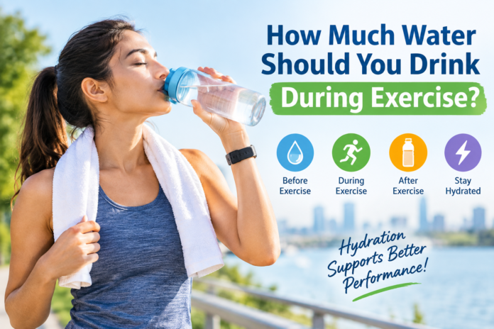 How Much Water Should You Drink During Exercise