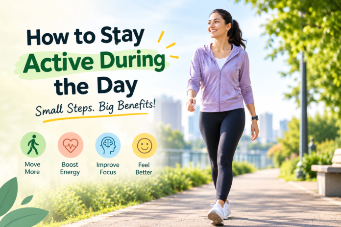 How to Stay Active During the Day