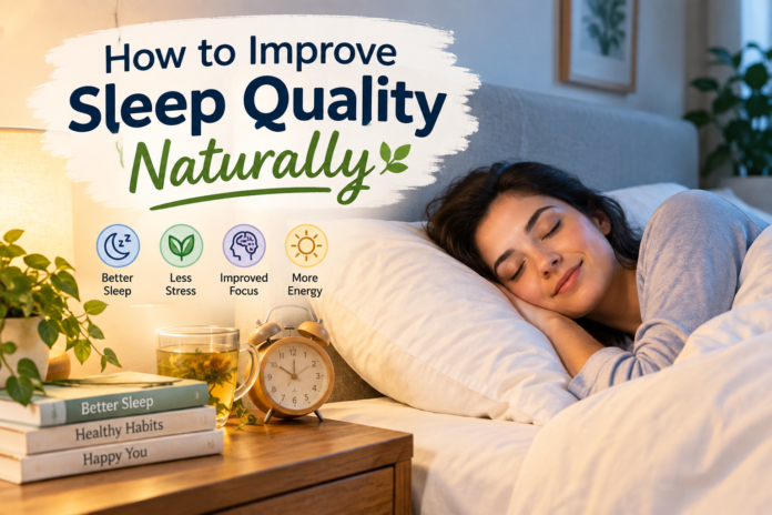How to Improve Sleep Quality Naturally