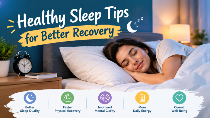 Healthy Sleep Tips for Better Recovery