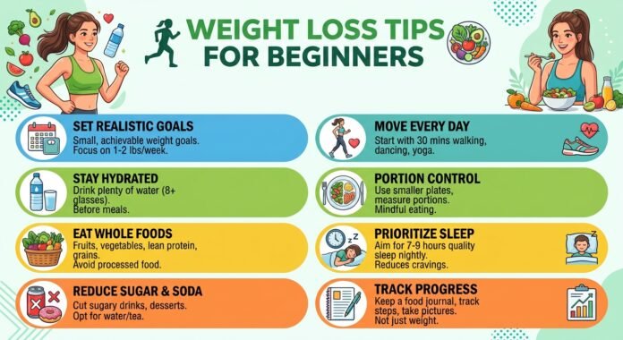 Weight loss Tips for Beginners