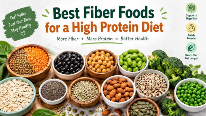 Best Fiber Foods for a High Protein Diet