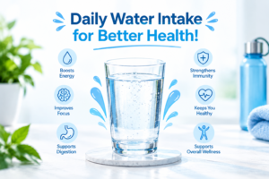 Daily Water Intake for Better Health