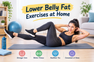 Lower Belly Fat Exercises at Home