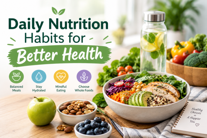 Daily Nutrition Habits for Better Health