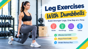 leg exercises with dumbbells