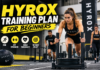 HYROX Training Plan for Beginners: 8 Powerful Weekly Tips HYROX Training Plan for Beginners with functional fitness and running exercises